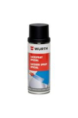 Würth Tampon Mat Siyah Isıya Dayanıklı Egzoz Soba Sprey Boya 650 C