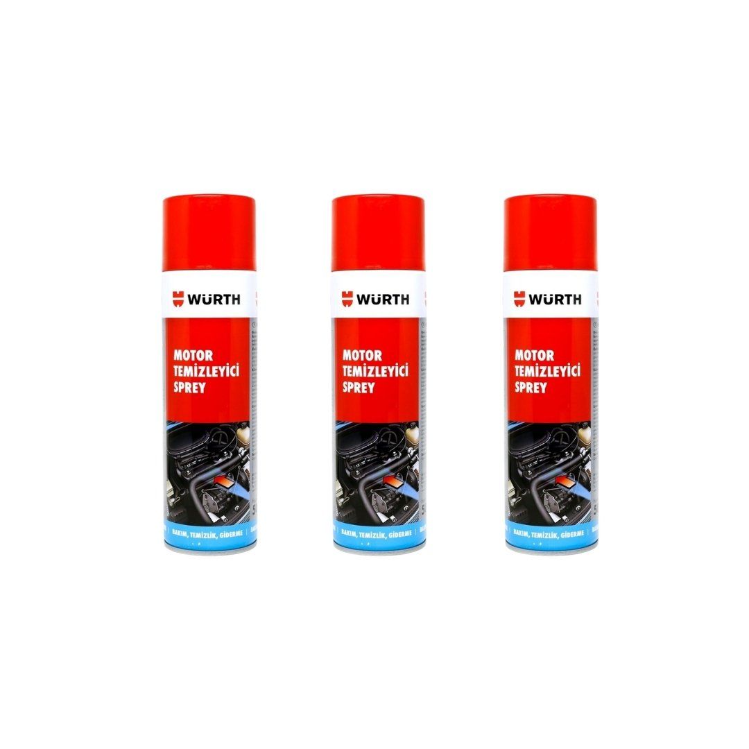 Hızlı Motor Temizleme Spreyi 500 Ml 3 Adet