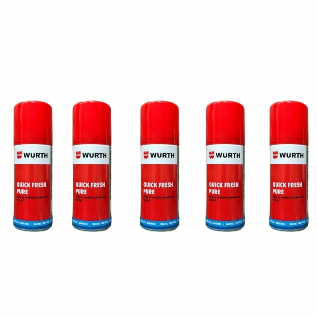 Araç İçi Tazeleme Spreyi Quıck Fresh 100 ML 5 Adet