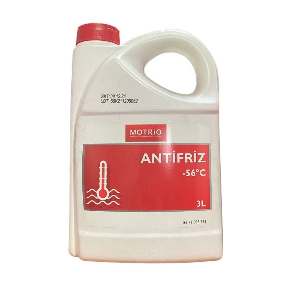 Motrio Antifriz -56 C Kırmızı 3 LT 8671095743